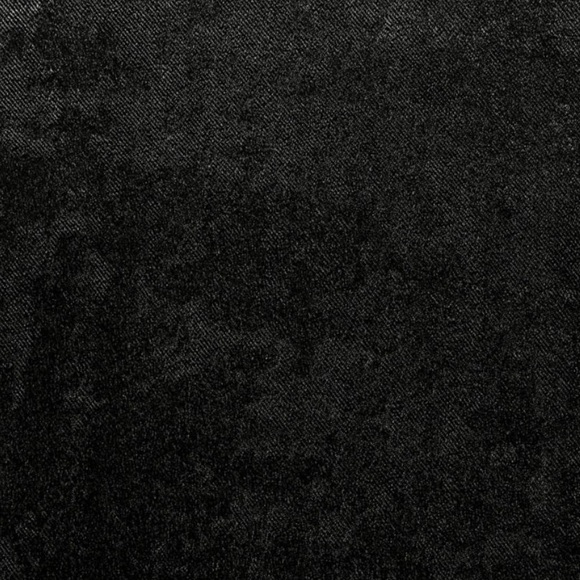 Shimmer Rod Pocket Blackout Curtains, Set of 2, Black, 37" W x 84" L - Picture 4 of 12